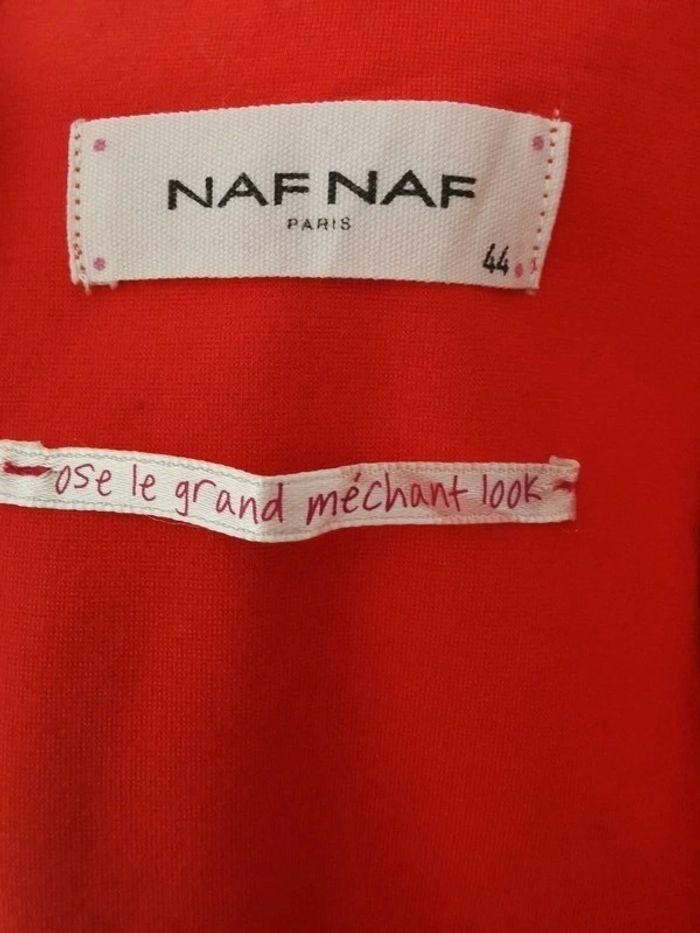 Robe ajourée rouge 44 naf naf - photo numéro 8