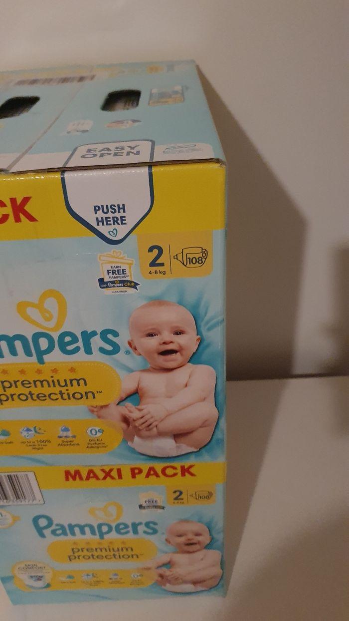 Lot de couches pampers taille 2 - photo numéro 3