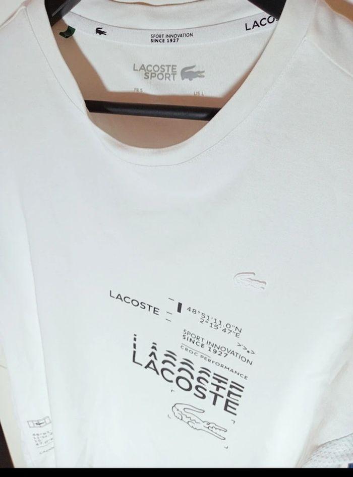 T shirt Lacoste Taille L - photo numéro 2