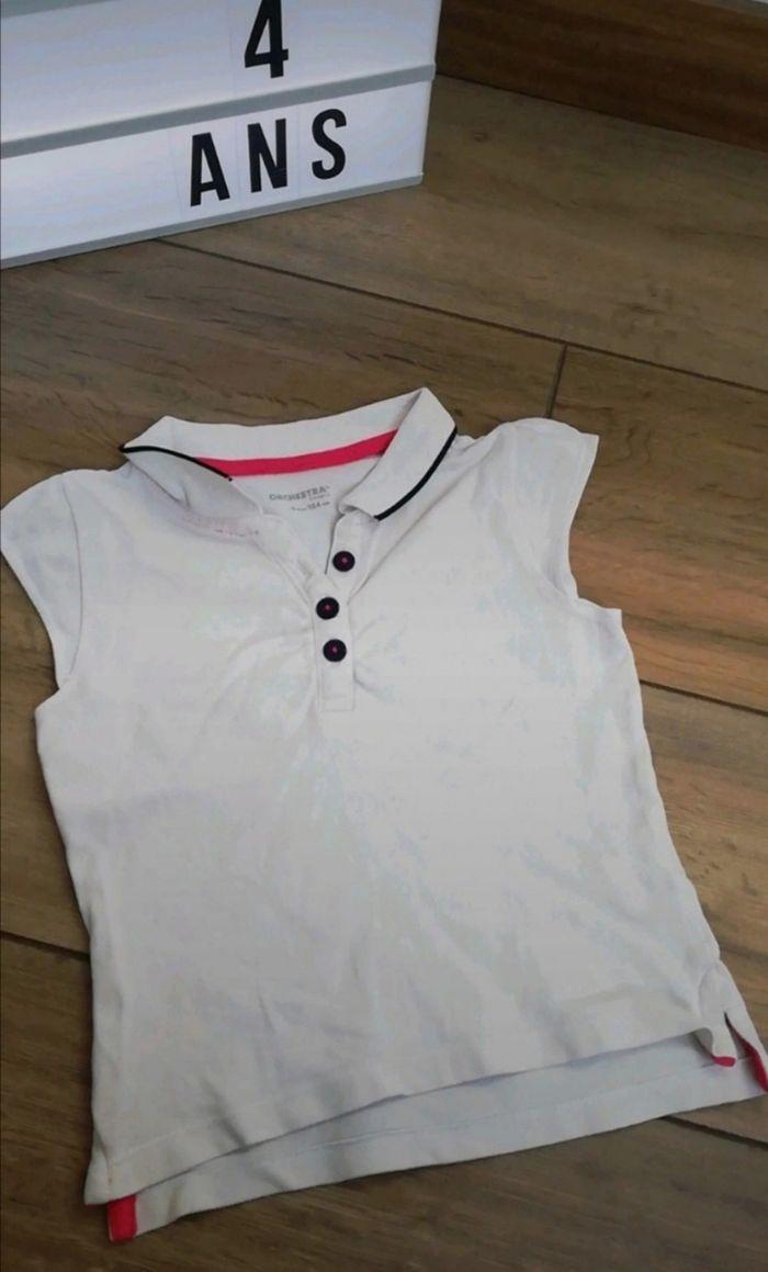 Polo blanc