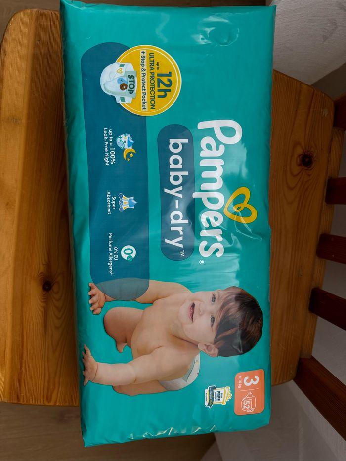 Couches Pampers taille 3 - photo numéro 1