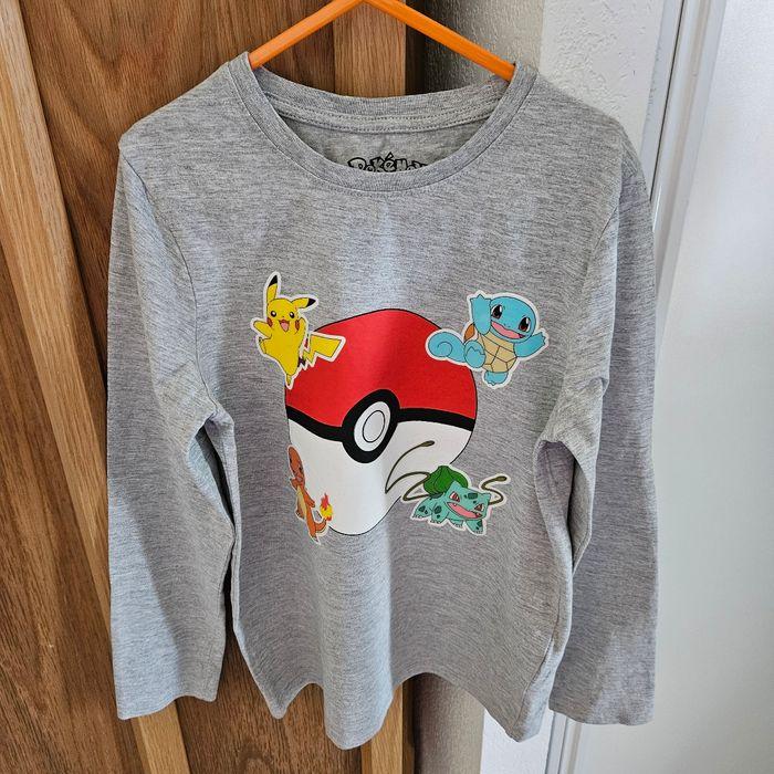 T shirt manches longues Pokémon - photo numéro 1