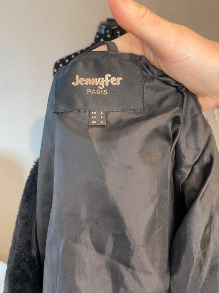 Veste fausse fourrure noir taille L / 40 Jennyfer - photo numéro 8