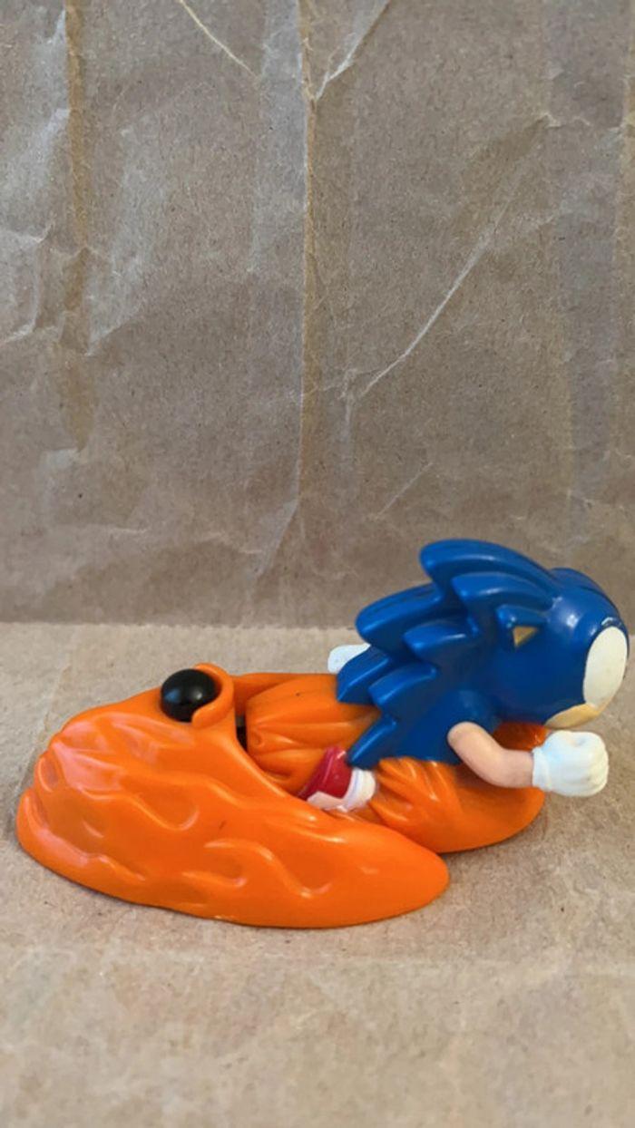 Mac Donald’s 1993 - Rare et collector lot de 3 jouets Sonic, Knuckles et Robotnik 6 à 9 cm - photo numéro 7