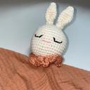 Doudou crochet terracotta