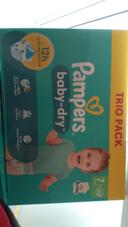 Carton couches Pampers taille 7