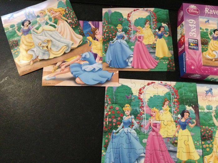 Puzzle princesses Disney 3x49 pieces - photo numéro 4