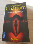 Livre Le sang du temps- Maxime Chattam