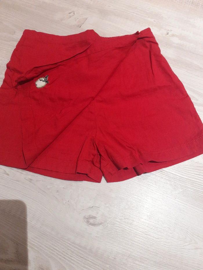 Jupe short rouge - photo numéro 5