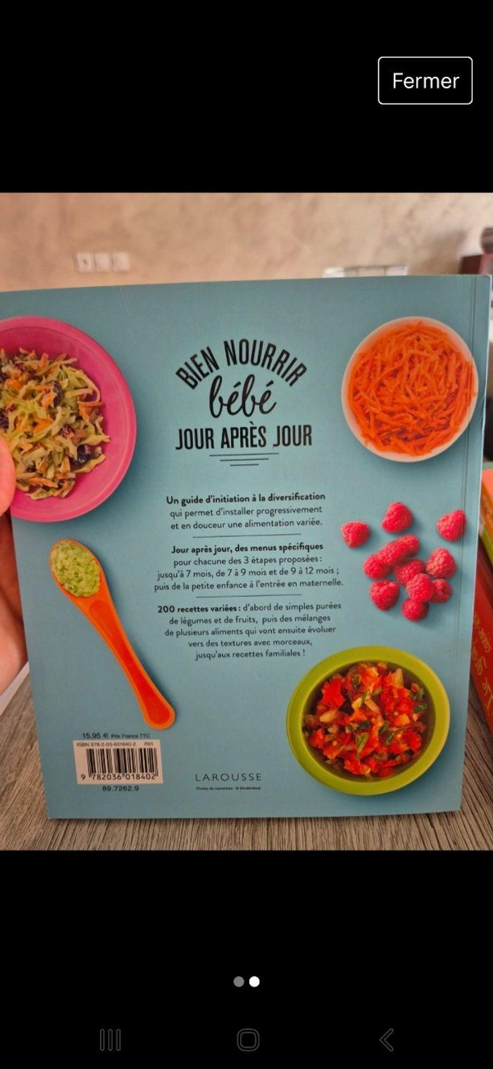 Livre recettes bébé - photo numéro 2