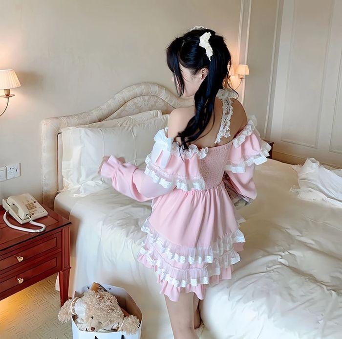 Robe Pink Princesse Barbie Lolita Cosplay Cute Kawaii - photo numéro 10