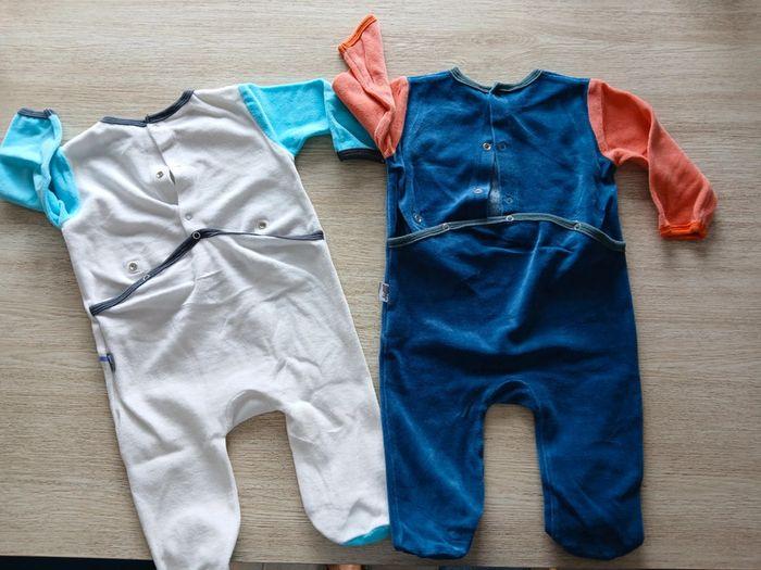 Lot de 2 pyjamas hiver - Petit Béguin - 6 mois - photo numéro 2