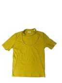 T shirt jaune moutarde