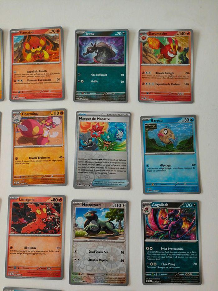 22 cartes brillantes Pokemon - photo numéro 3