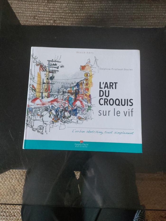 Livre aquarelle - l'art du croquis sur le vif - photo numéro 1