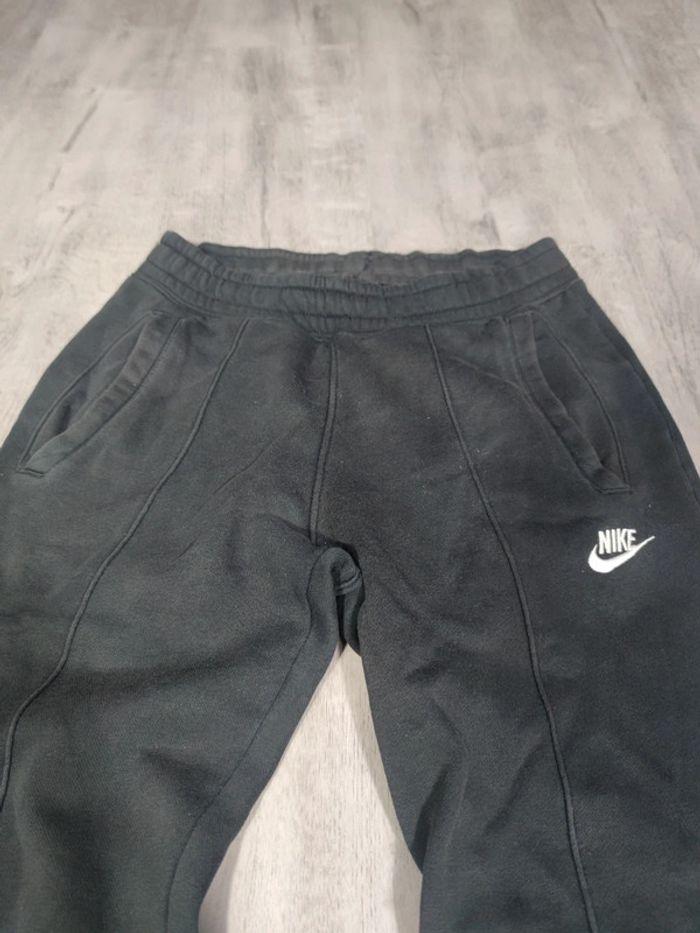 Jogging Nike Noir Logo Brodé Blanc Taille XS Homme - photo numéro 2