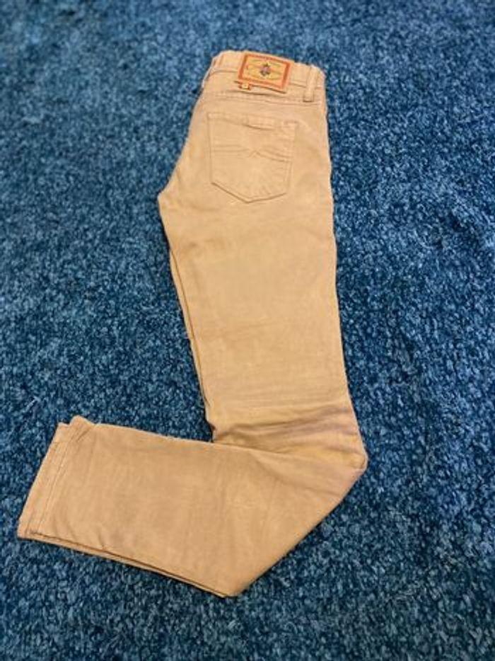 Pantalon slim Cimarron beige taille 24 - photo numéro 1