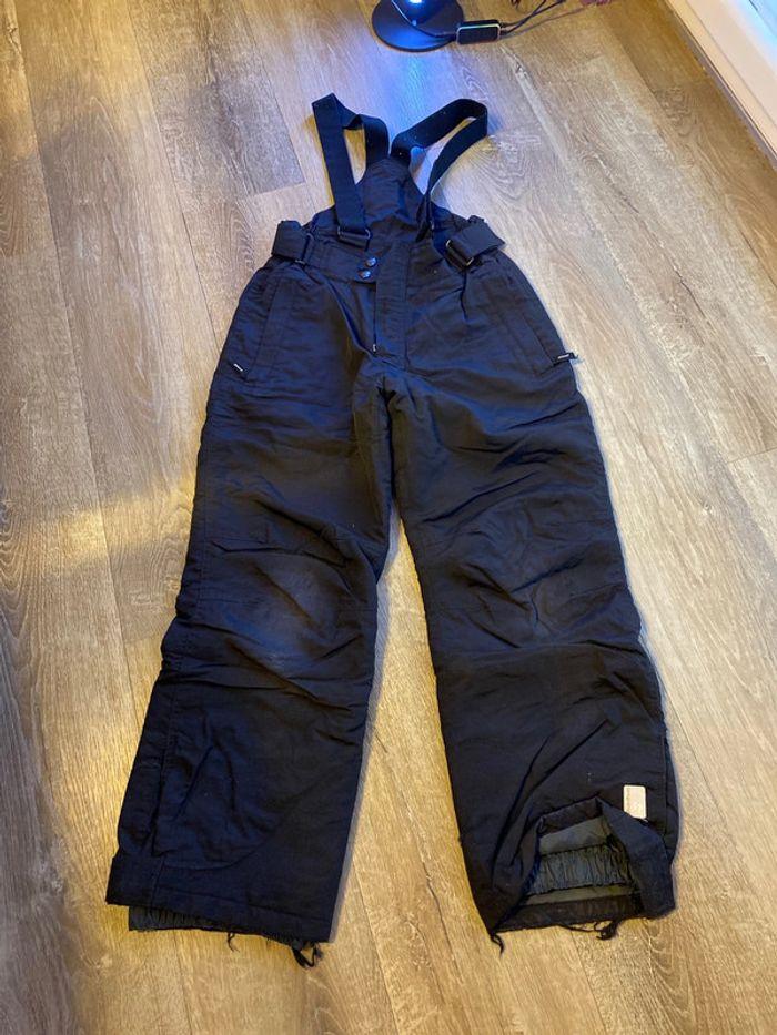 Pantalon salopette ski 10 ans - photo numéro 2