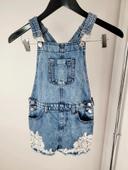 Belle salopette-short Denim Co 9/10 ans