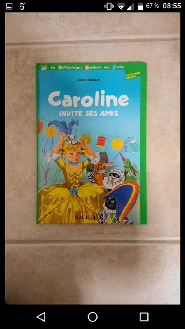 Livre Caroline invité ses amis - photo numéro 1