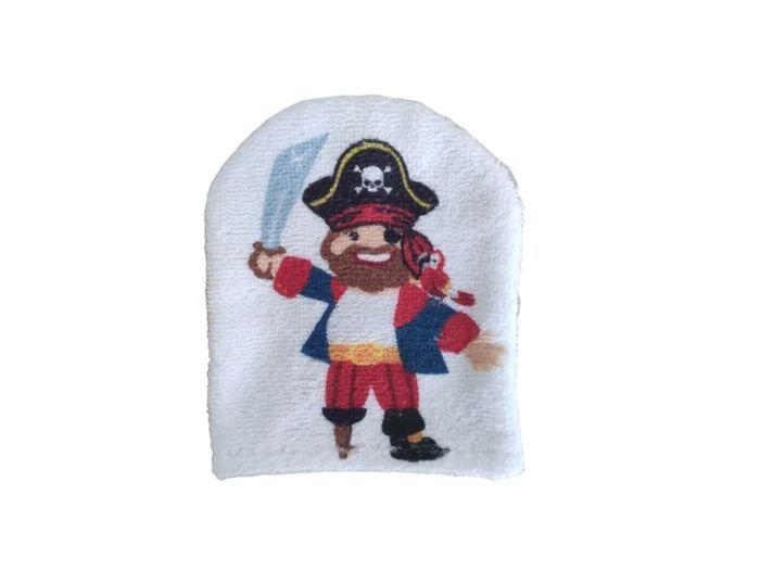 Lot de 5 gants de toilette - les pirates - photo numéro 2