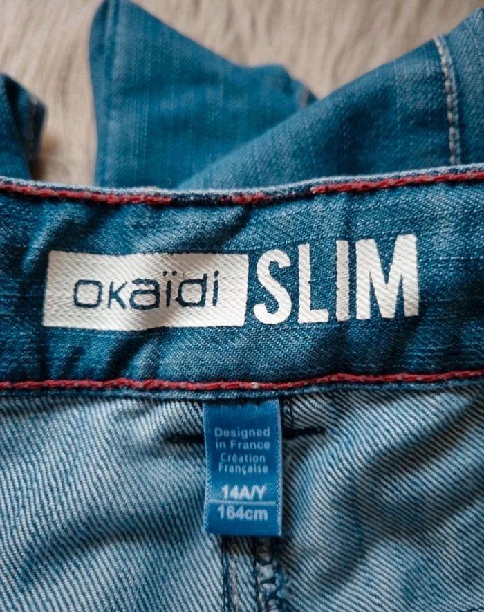 🧸 Jean's Okaïdi slim garçon taille 14 ans 🧸 - photo numéro 4