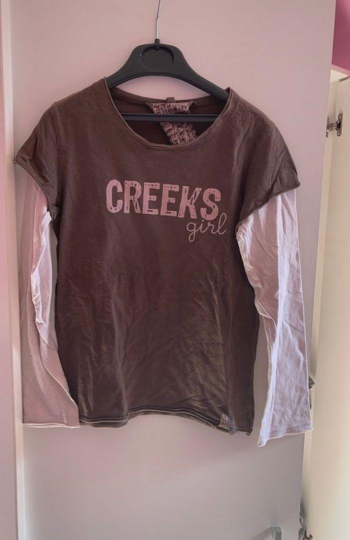 T shirt creeks 8 ans