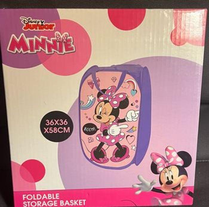 Panier de rangement pliable  / panier linge Minnie Mouse - photo numéro 1