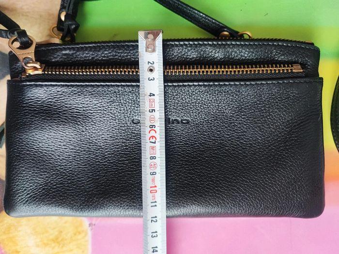 Superbe petit sac en cuir noir Sabrina - photo numéro 14