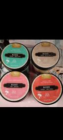 Lot de 4 Masques visage et corps  300ml