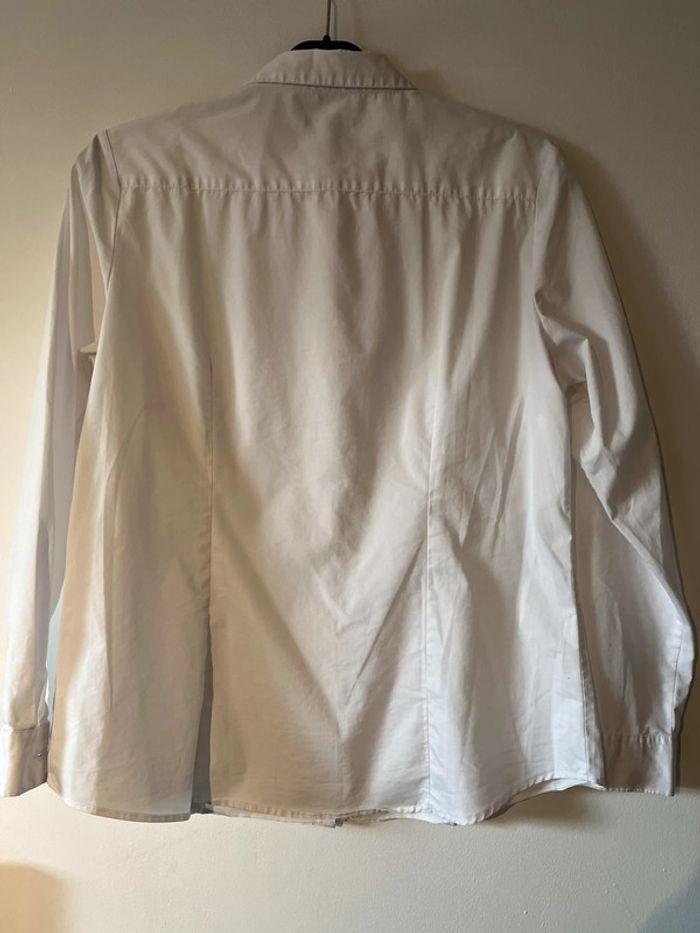 Chemise blanche droite Kiabi - photo numéro 4