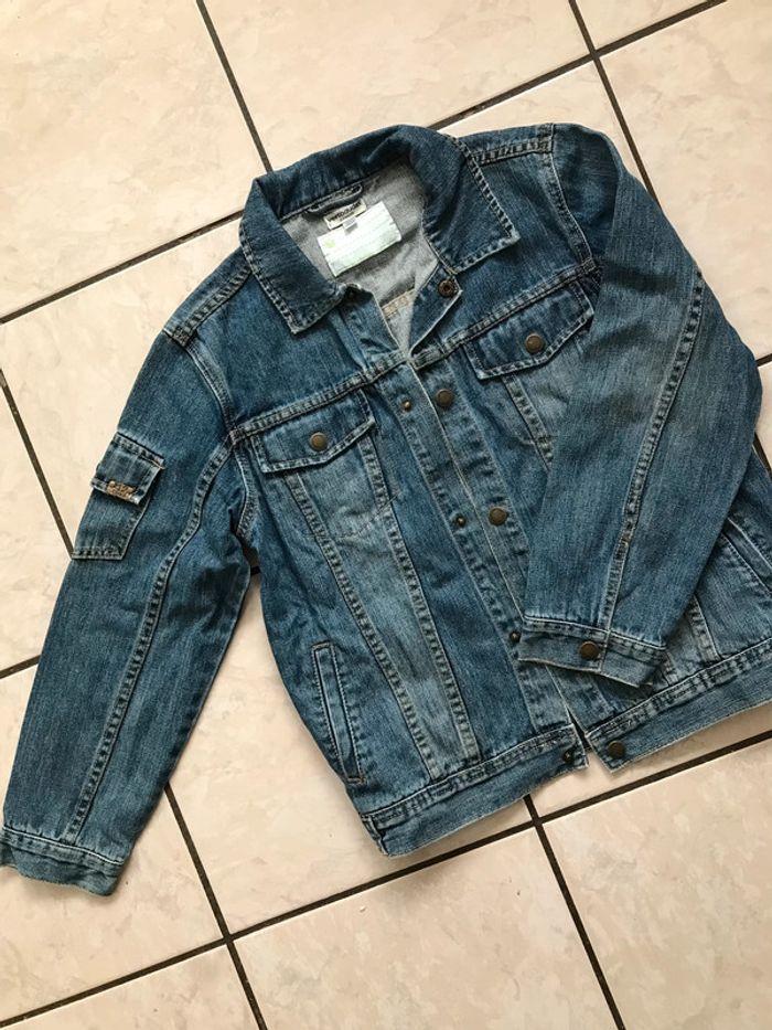 Veste en jean 12 ans Vertbaudet comme neuve garçon - photo numéro 2