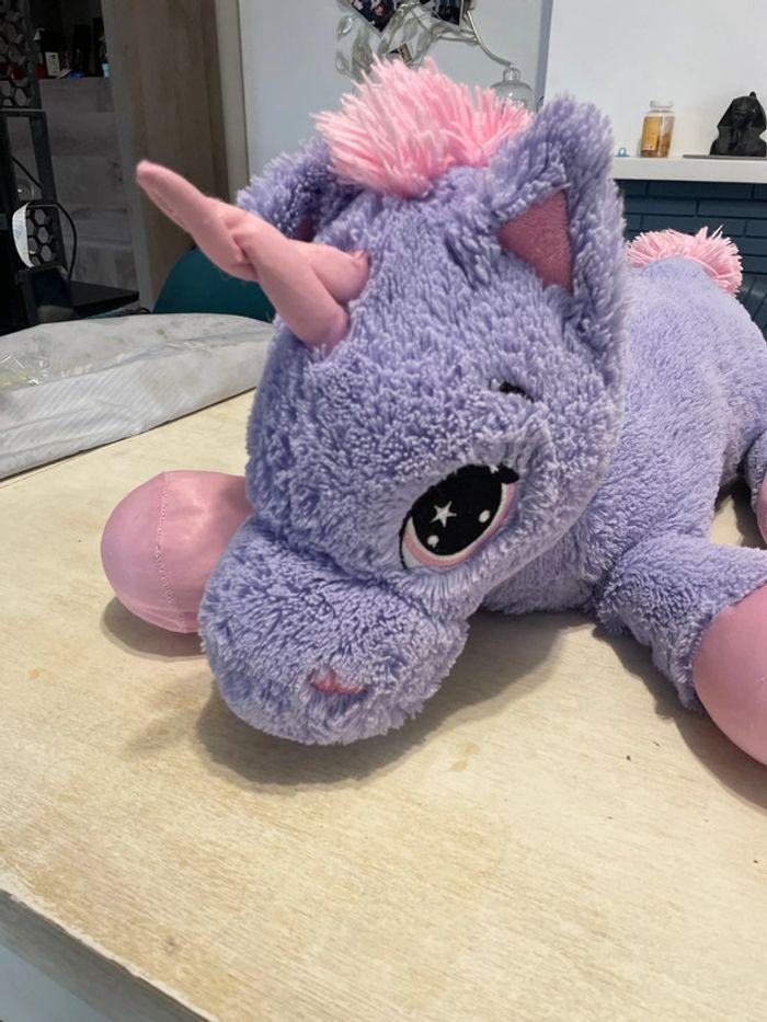 Grande Peluche licorne 80cm - photo numéro 2