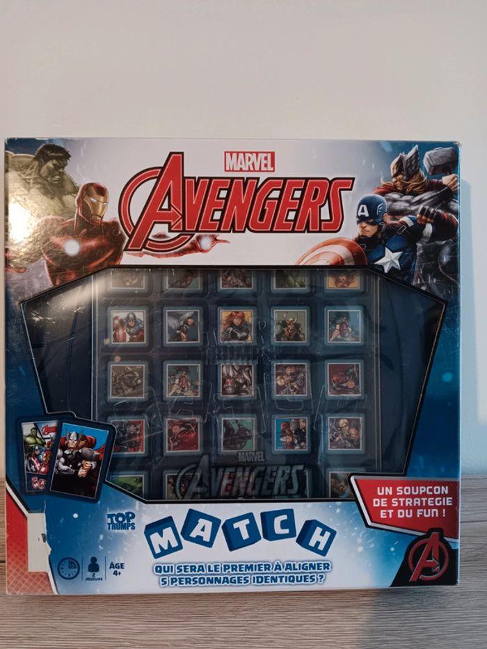 Jeu de société Avengers match Marvel - photo numéro 1