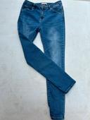 Jean skinny bleu marine