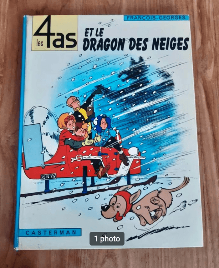 Les 4 as et le dragon des neiges