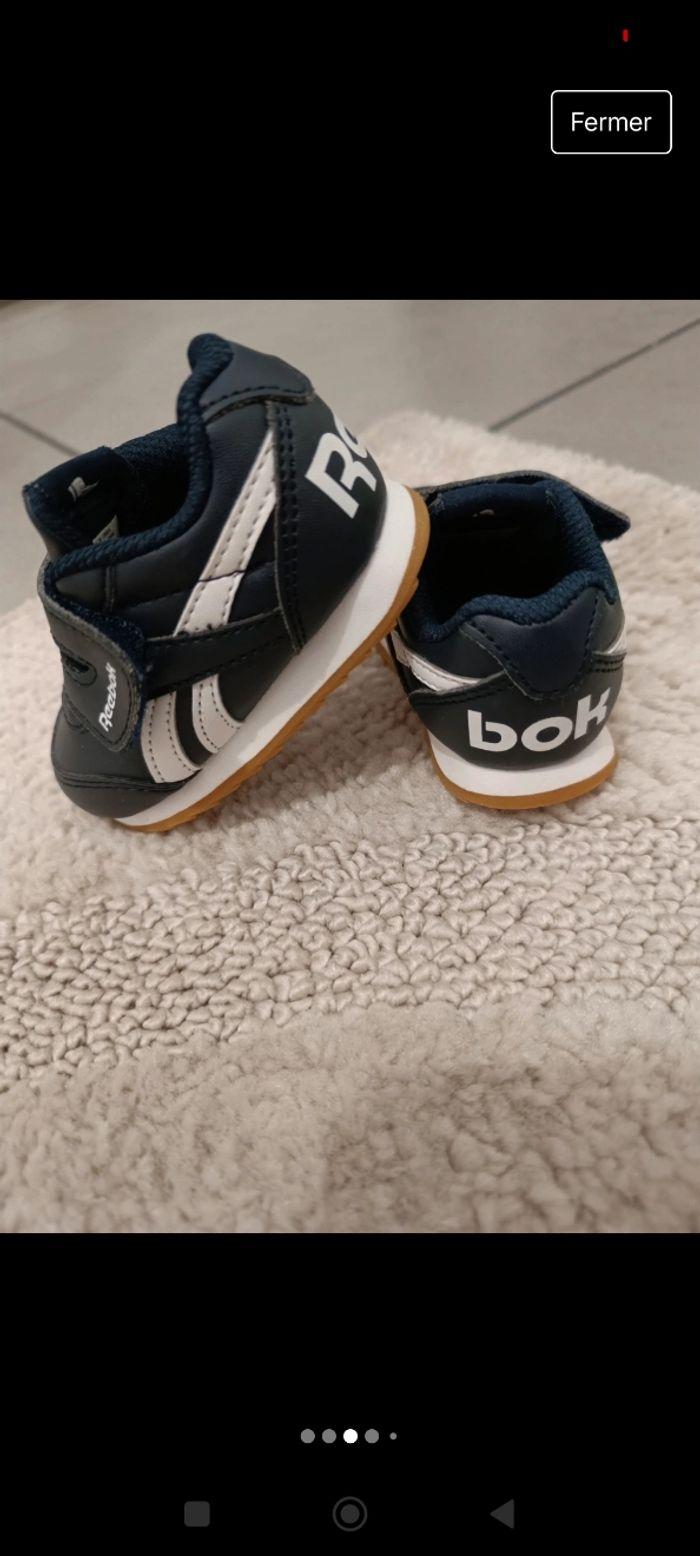 Paire de basket Reebok bébé garçon parfait état - photo numéro 5