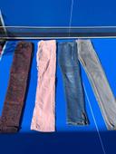 Lot de 4 jeans femme skinny taille 36