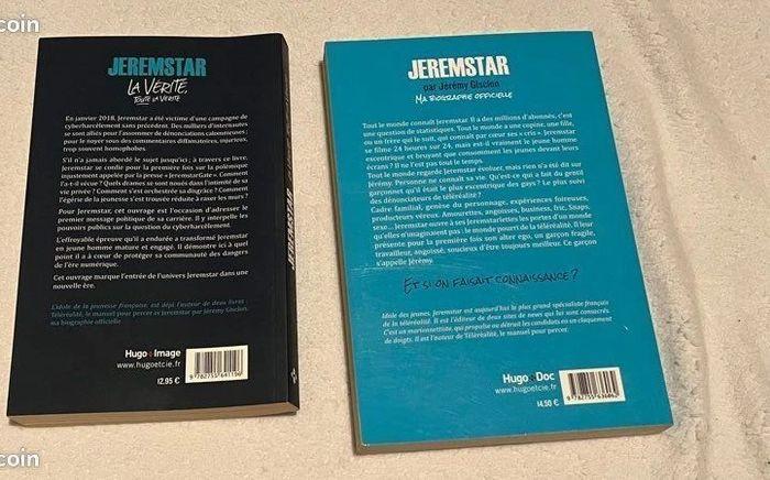 Lot de 2 livres de Jeremstar - photo numéro 2