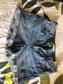 Short en jean