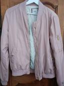 Bomber pimkie rose femme taille L 40 veste blouson