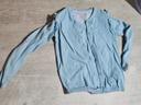 Gilet bleu fille 3/4 ans