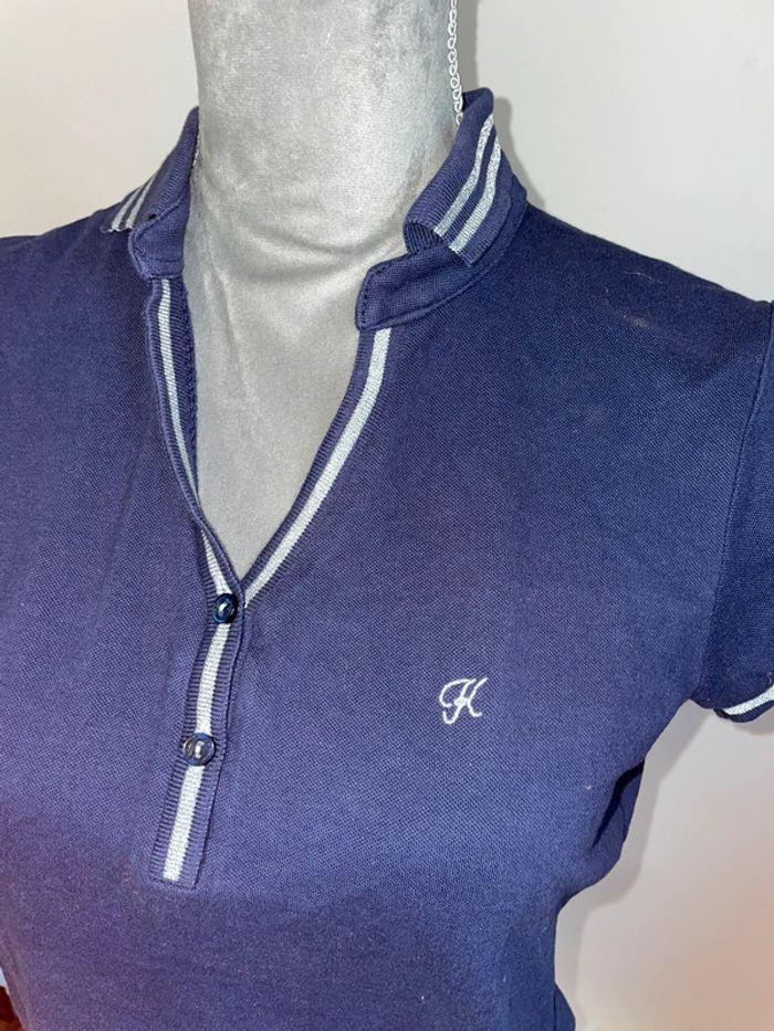 Polo « kaporal » bleu marine et argentée taille M - photo numéro 2