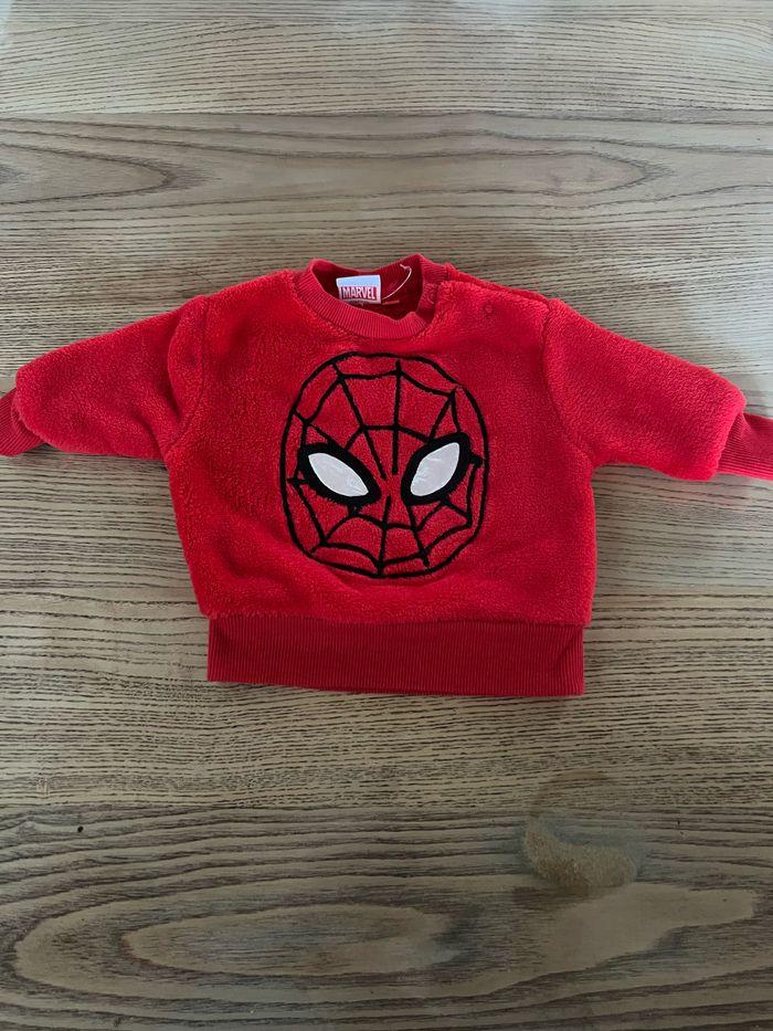 Pull Spiderman moutmout - photo numéro 1