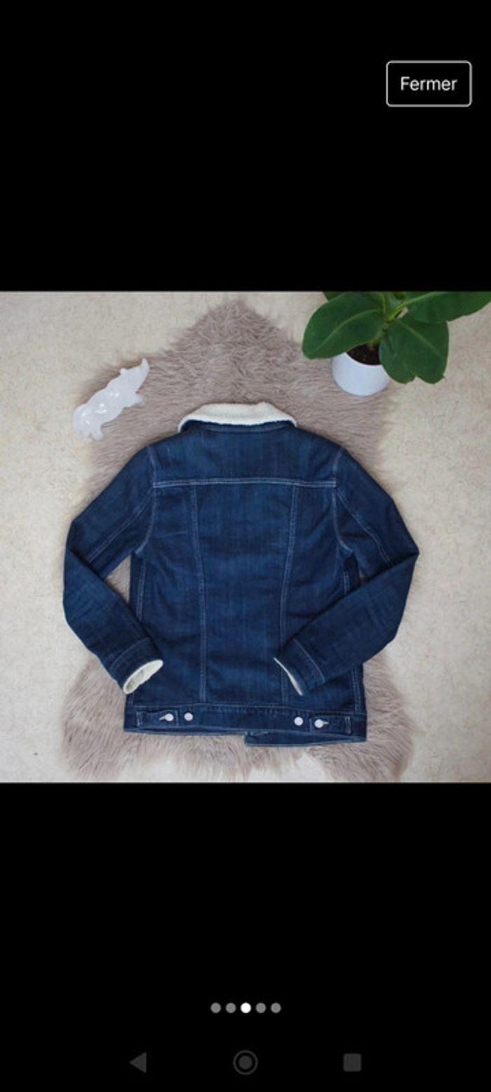 Veste jean levi's sherpa - photo numéro 3