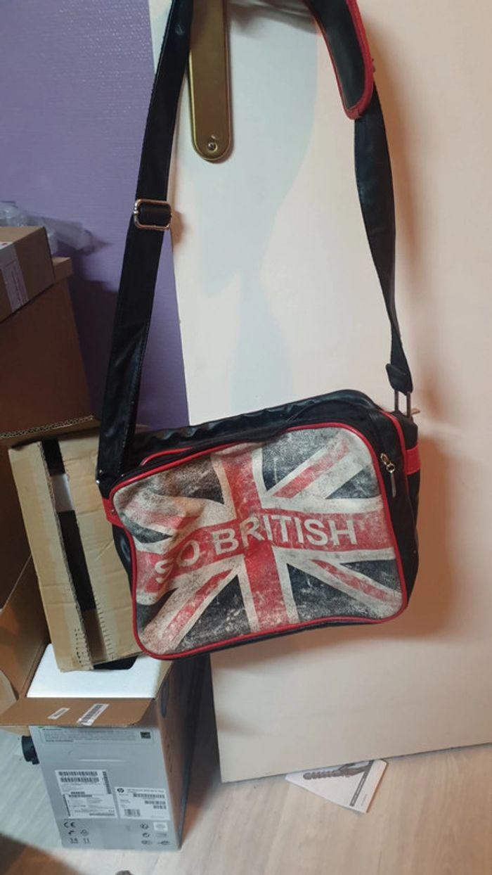 Sac effet vintage "so british" - photo numéro 1