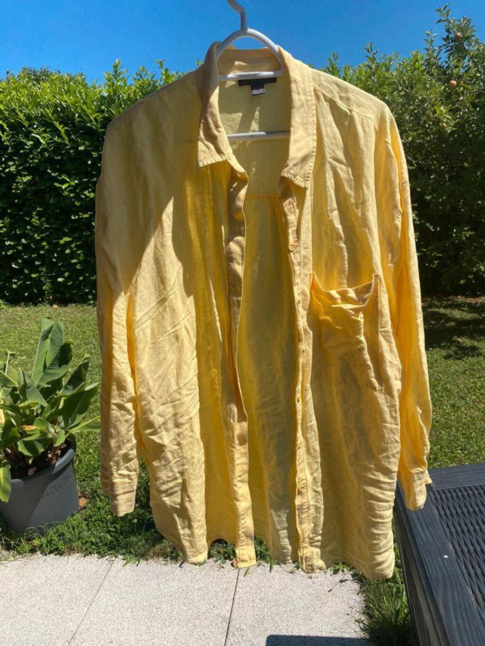 Chemise légère jaune - photo numéro 2