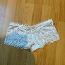 Shorty blanc dentelle