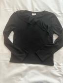 Pull fin noir 9 ans Zara