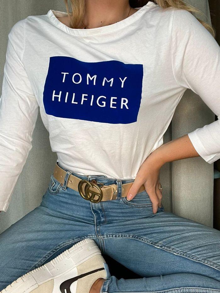 T-shirt manche longue Tommy Hilfiger ref - 1463 - photo numéro 1